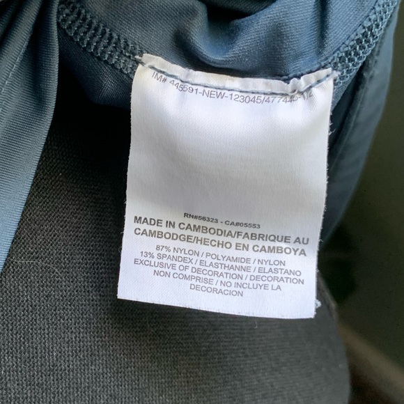 Blue Nike Drifit Tank with Low Back - Picture 6 of 6